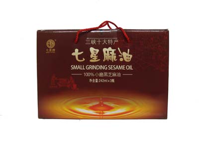 七星麻油[黑芝麻油]